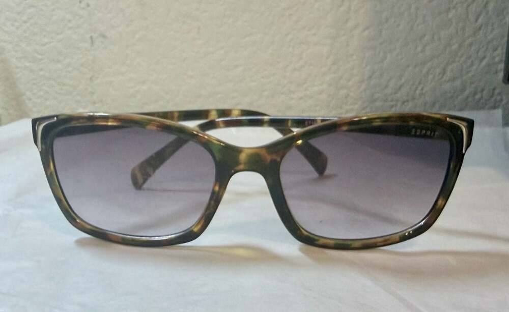 ESPRIT ET19413 Tortoiseshell Gradient Square Sunglasses